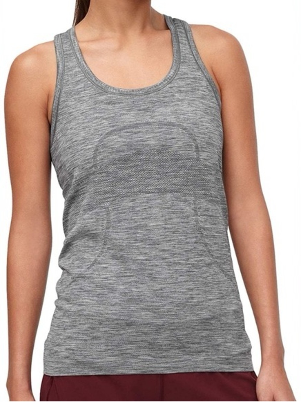 Lululemon Swiftly Tech Racerback Tank Top Grey Size 12